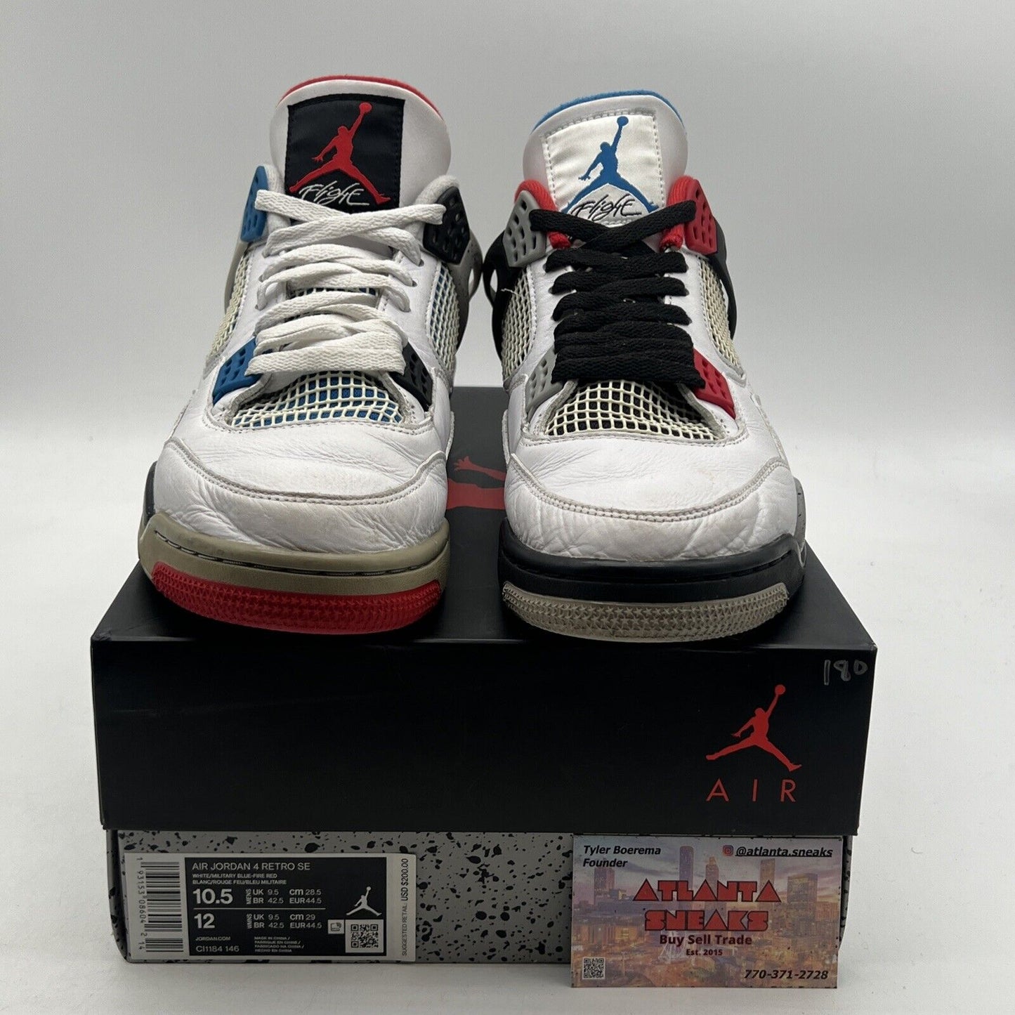 Size 10.5 - Air Jordan 4 Retro SE Mid What The 4 (CI1184-146)