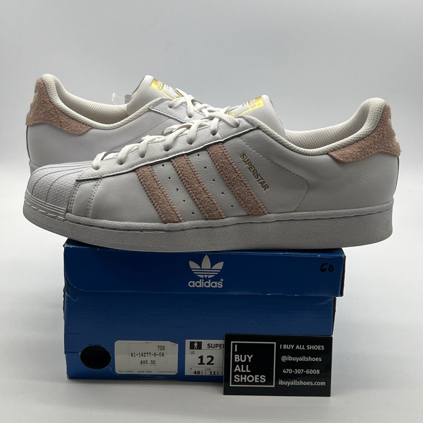 Size 12 - adidas Superstar Foundation Pink W (CP9503)