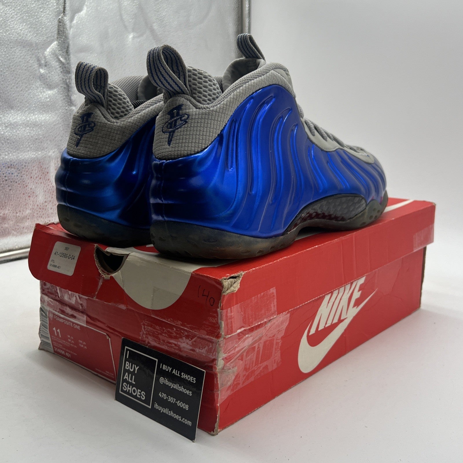 Size 11 - Nike Air Foamposite One Sport Royal (314996-401)