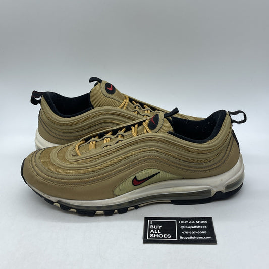 Size 13 - Nike Air Max 97 OG QS Metallic Gold (884421-700)