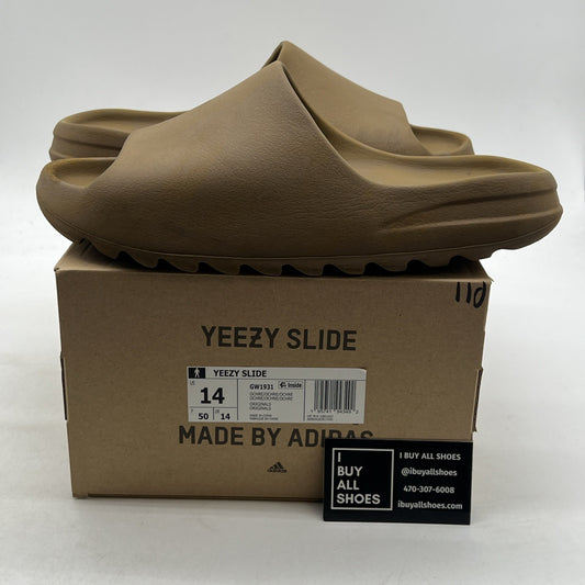 Size 14 - Adidas Yeezy Slide Ochre (GW1931)