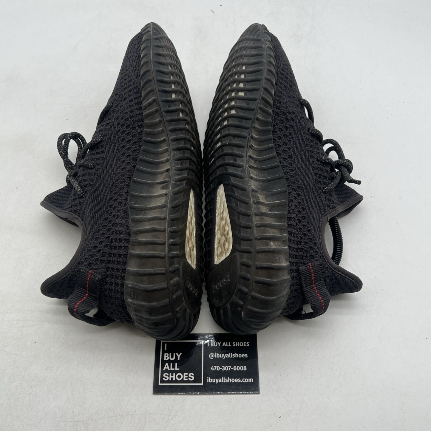 Size 9.5 - adidas Yeezy Boost 350 V2 Low Black Non-Reflective (FU9006)