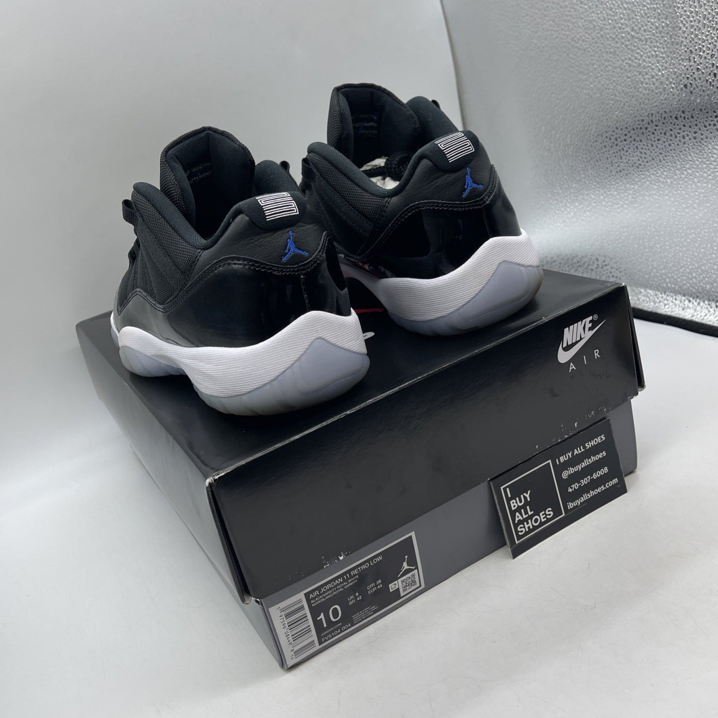 Size 10 - Air Jordan 11 Retro Low Space Jam (FV5104-004)