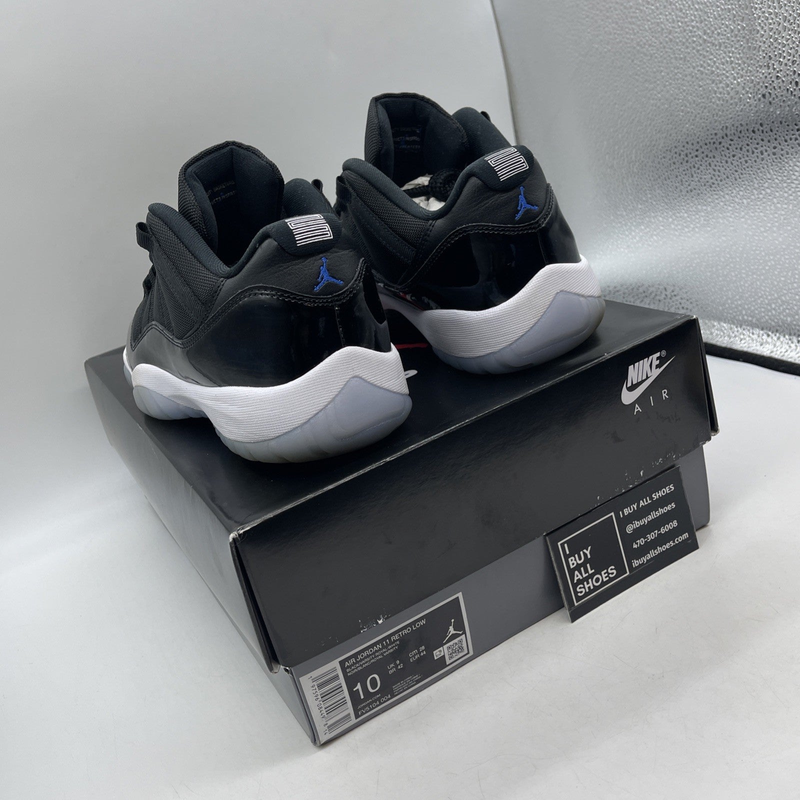 Size 10 - Air Jordan 11 Retro Low Space Jam (FV5104-004)