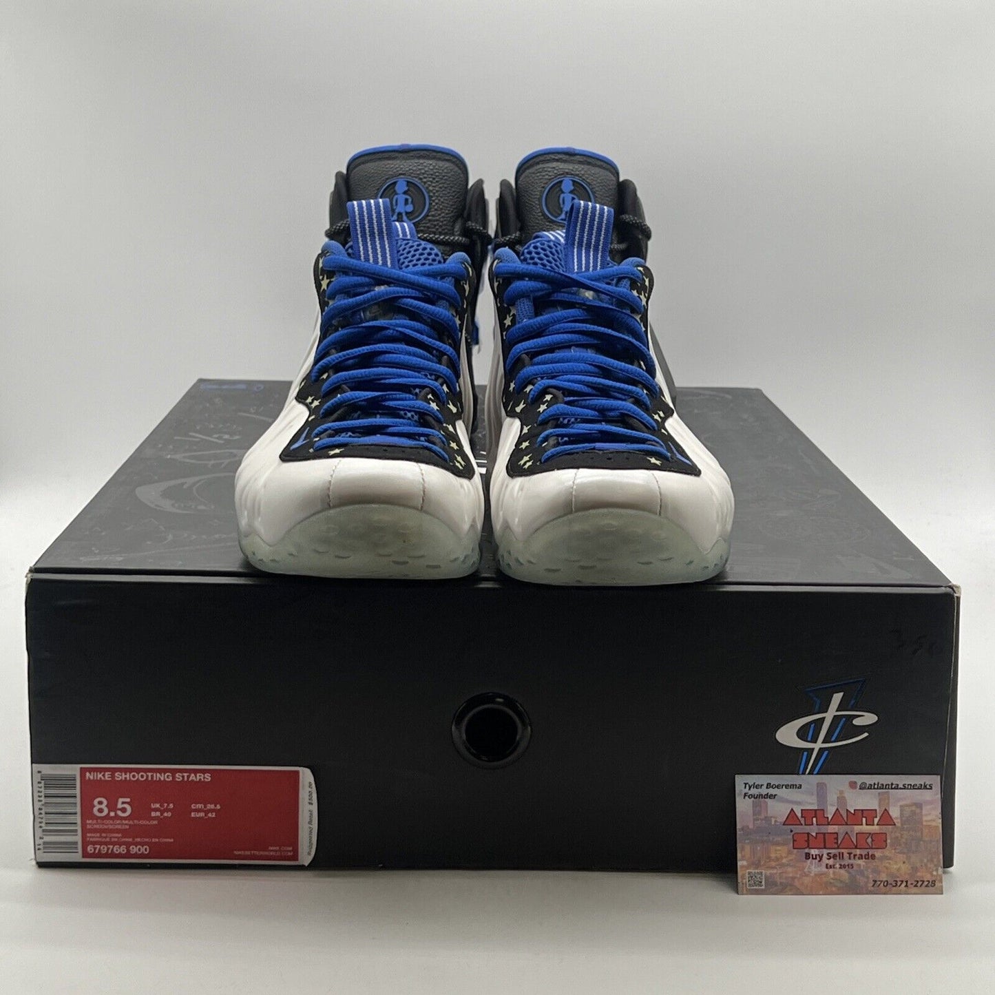 Size 8.5 - Nike Air Penny Shooting Stars Pack (679766-900) (2 Pairs)