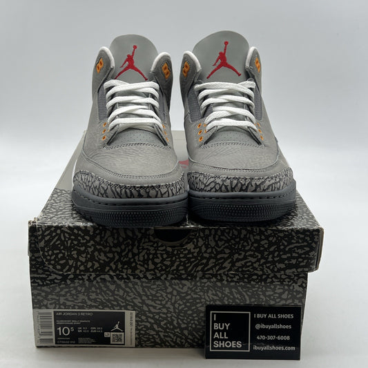 Size 10.5 - Air Jordan 3 Retro Mid Cool Grey (CT8532-012)
