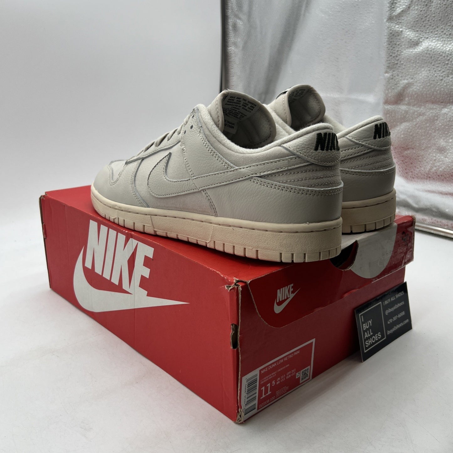 Size 11.5 - Nike Dunk Premium Low Light Orewood Brown (DZ2538-100)