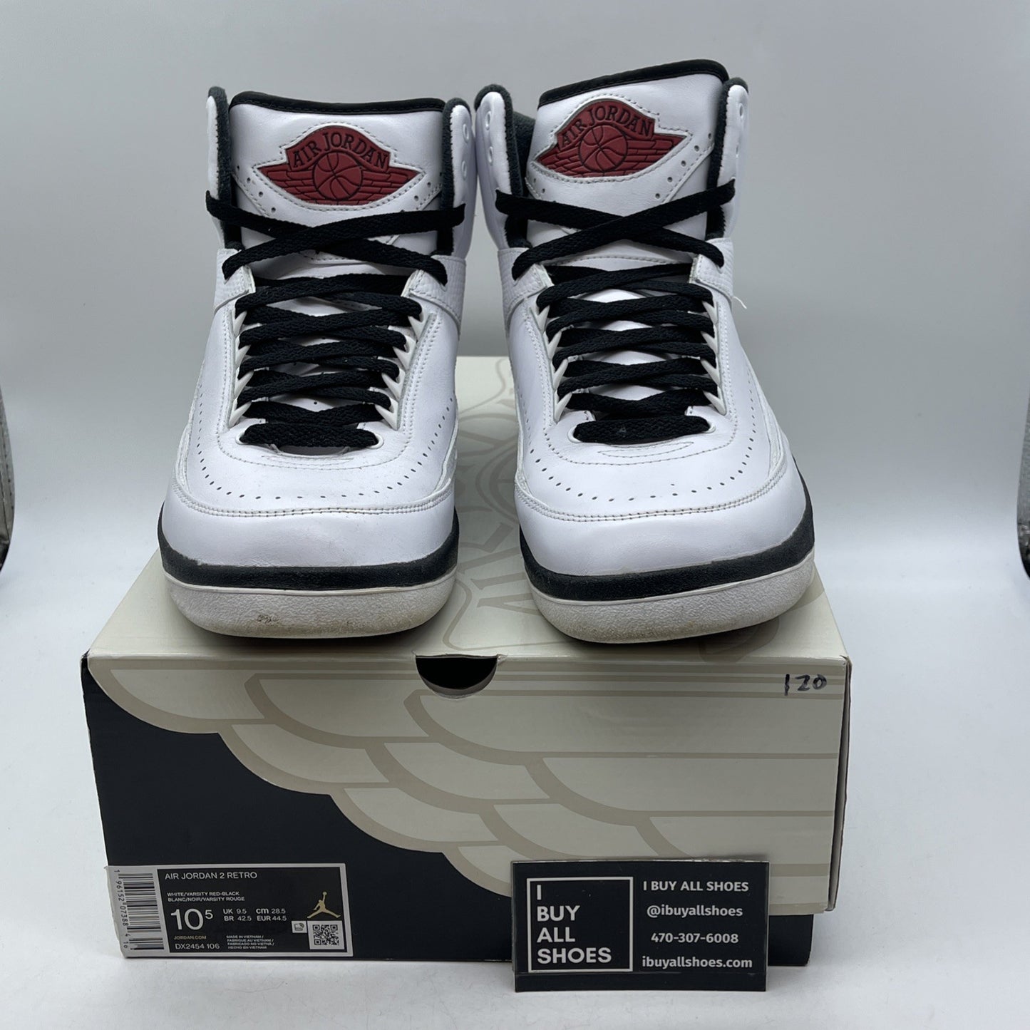 Size 10.5 - Air Jordan 2 Retro Mid Chicago (DX2454-106)