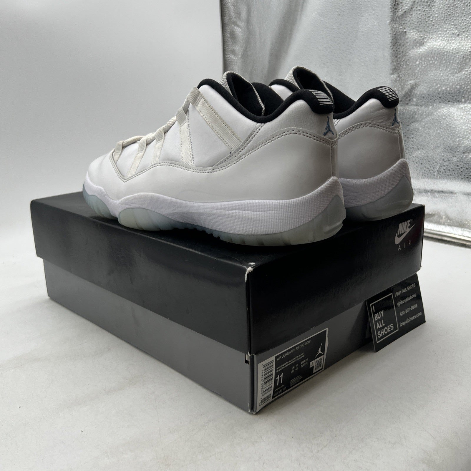 Size 11 - Air Jordan 11 Retro Low Legend Blue (AV2187-117)