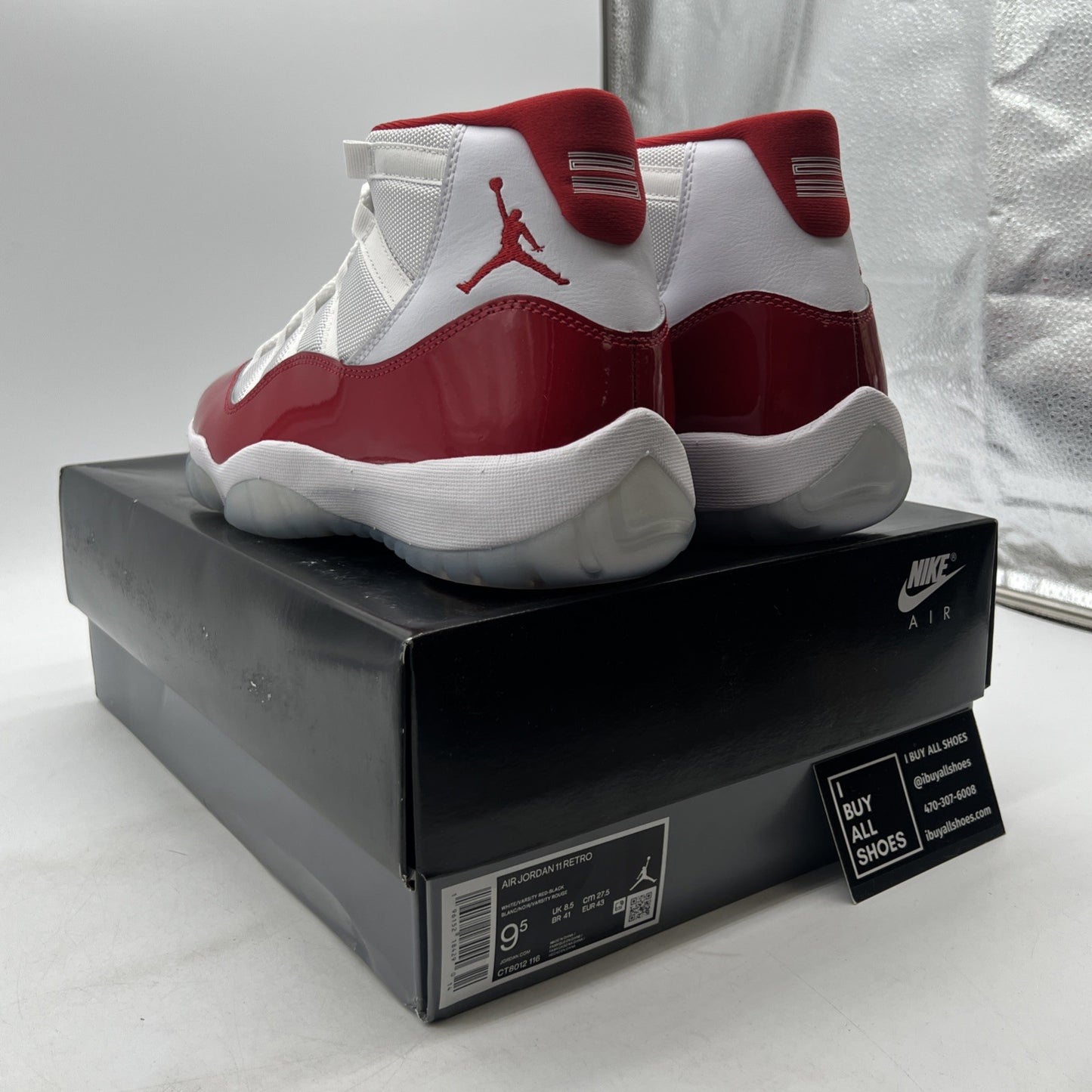 Size 9.5 - Air Jordan 11 Retro High Cherry (CT8012-116)