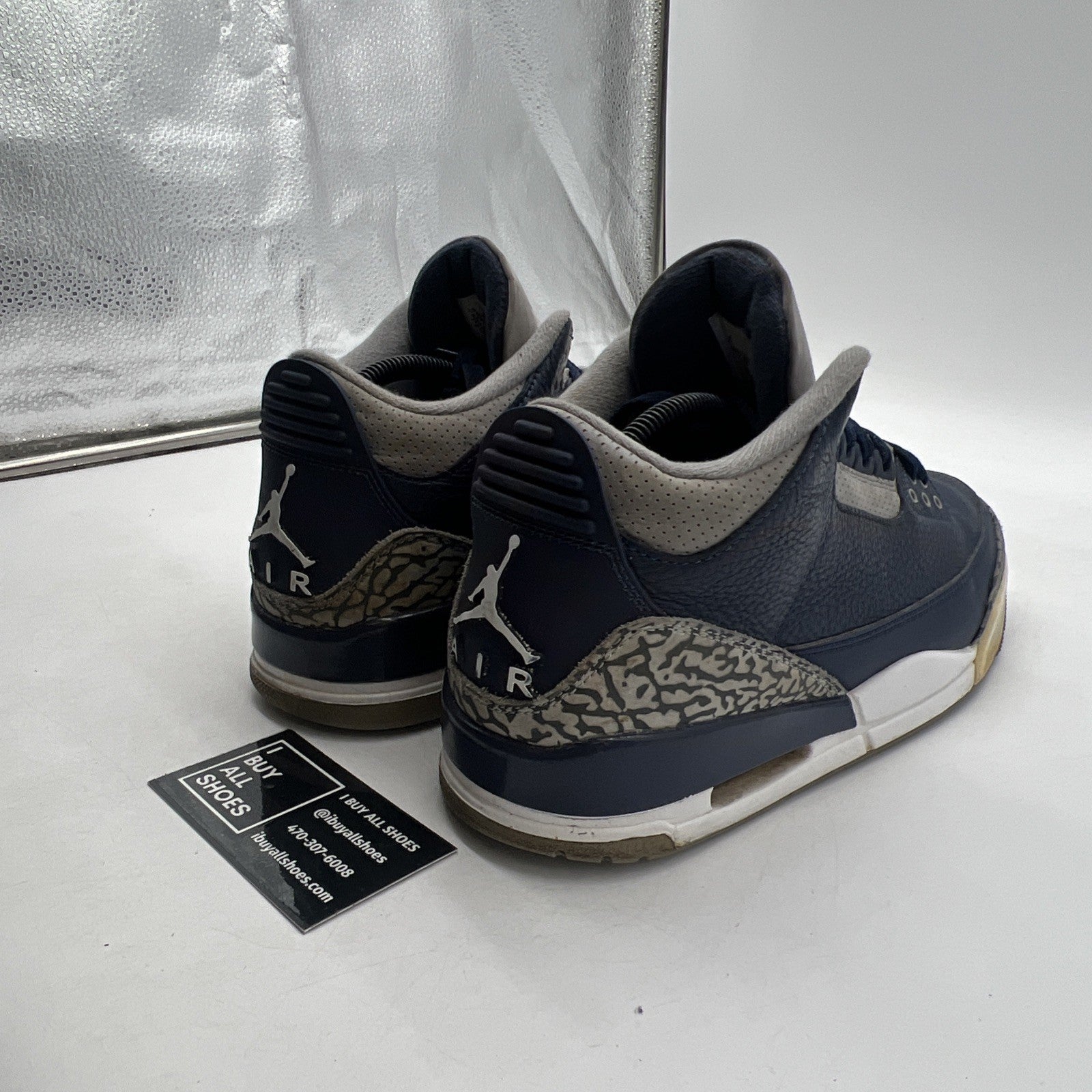 Size 9.5 - Air Jordan 3 Retro Blue (CT8532-401)