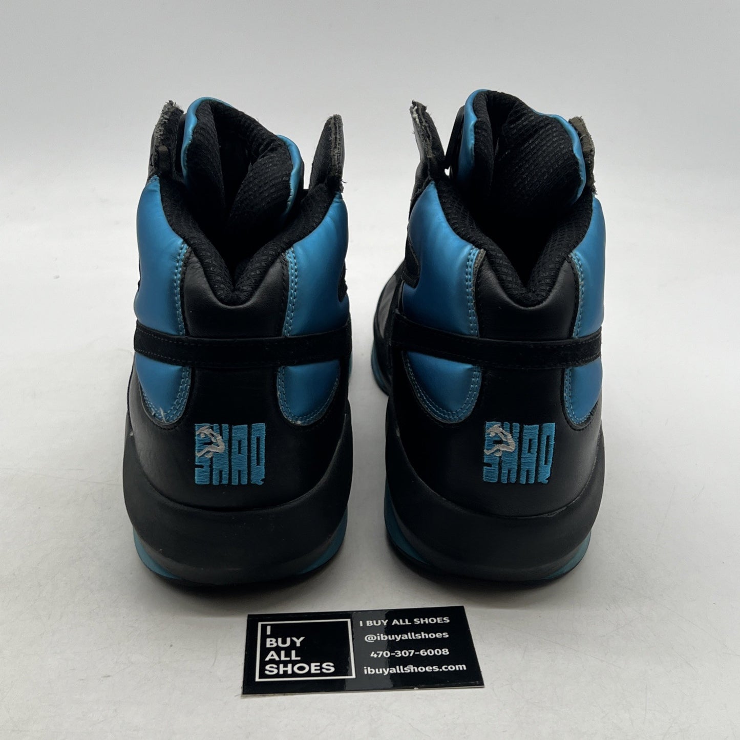 Size 13 - Reebok Shaq Attaq 2013 Black Azure (V55083)