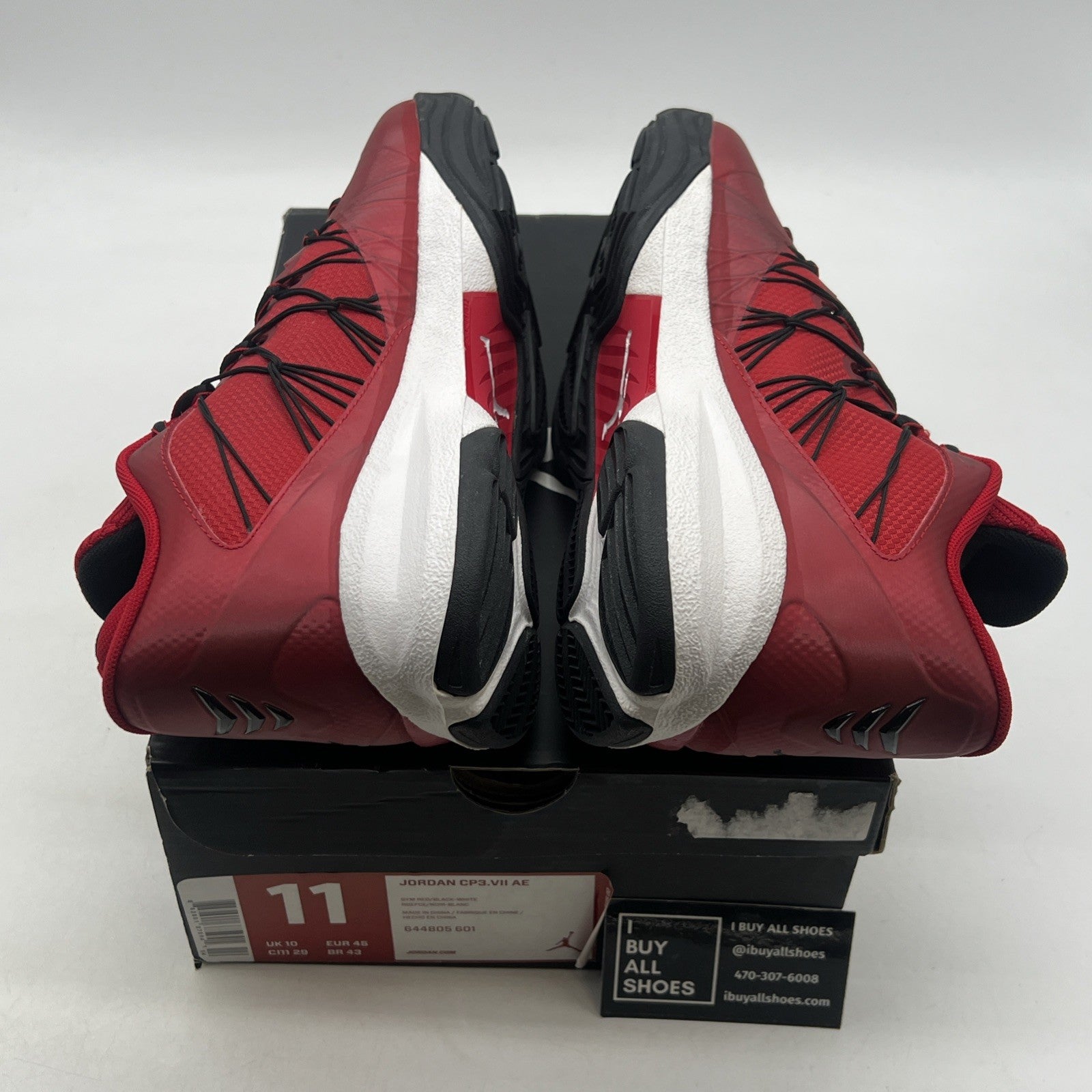 Size 11 - Jordan CP3.VII AE Red (644805-601)