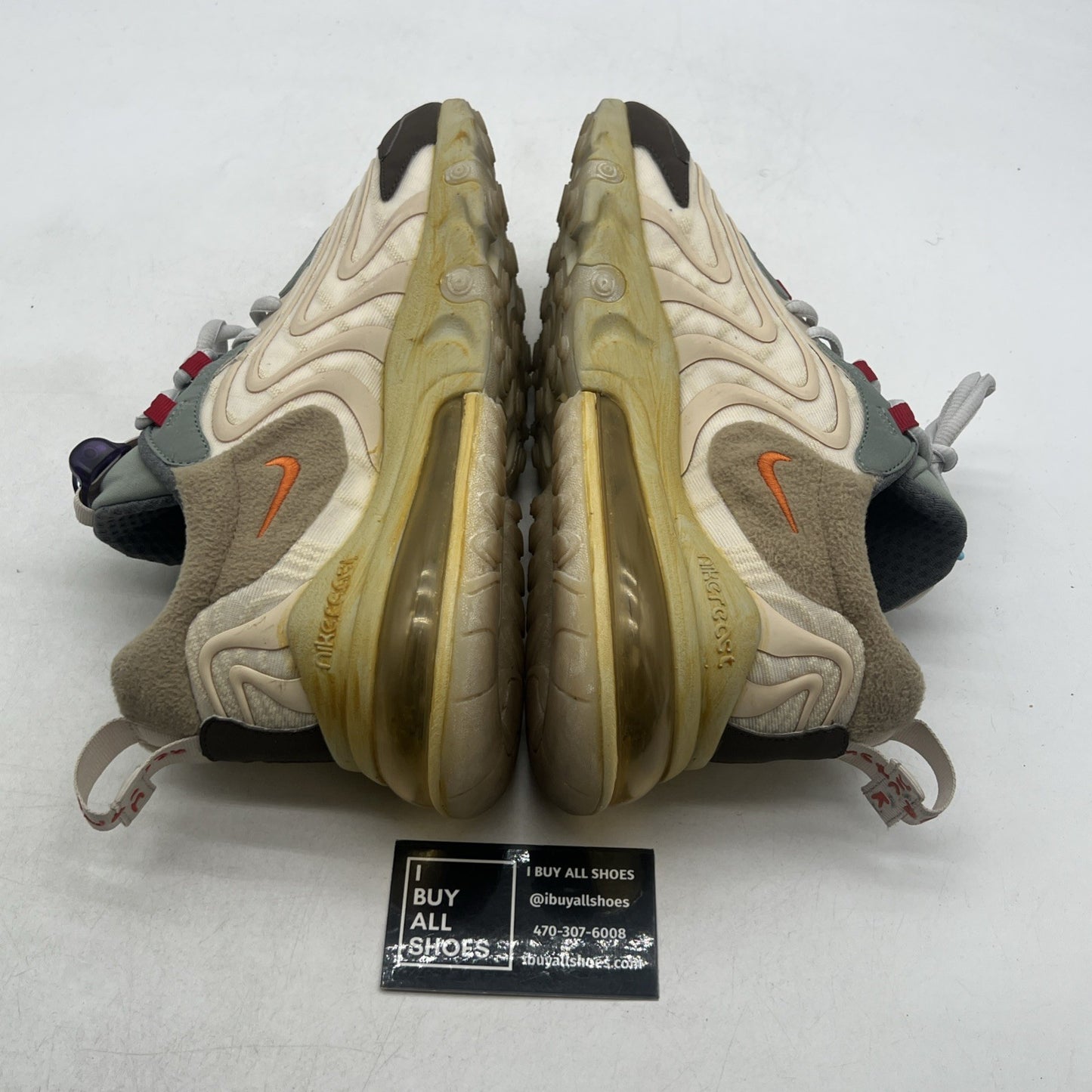 Size 9.5 - Travis Scott x Nike Air Max 270 React ENG Cactus Trails (CT2864-200)