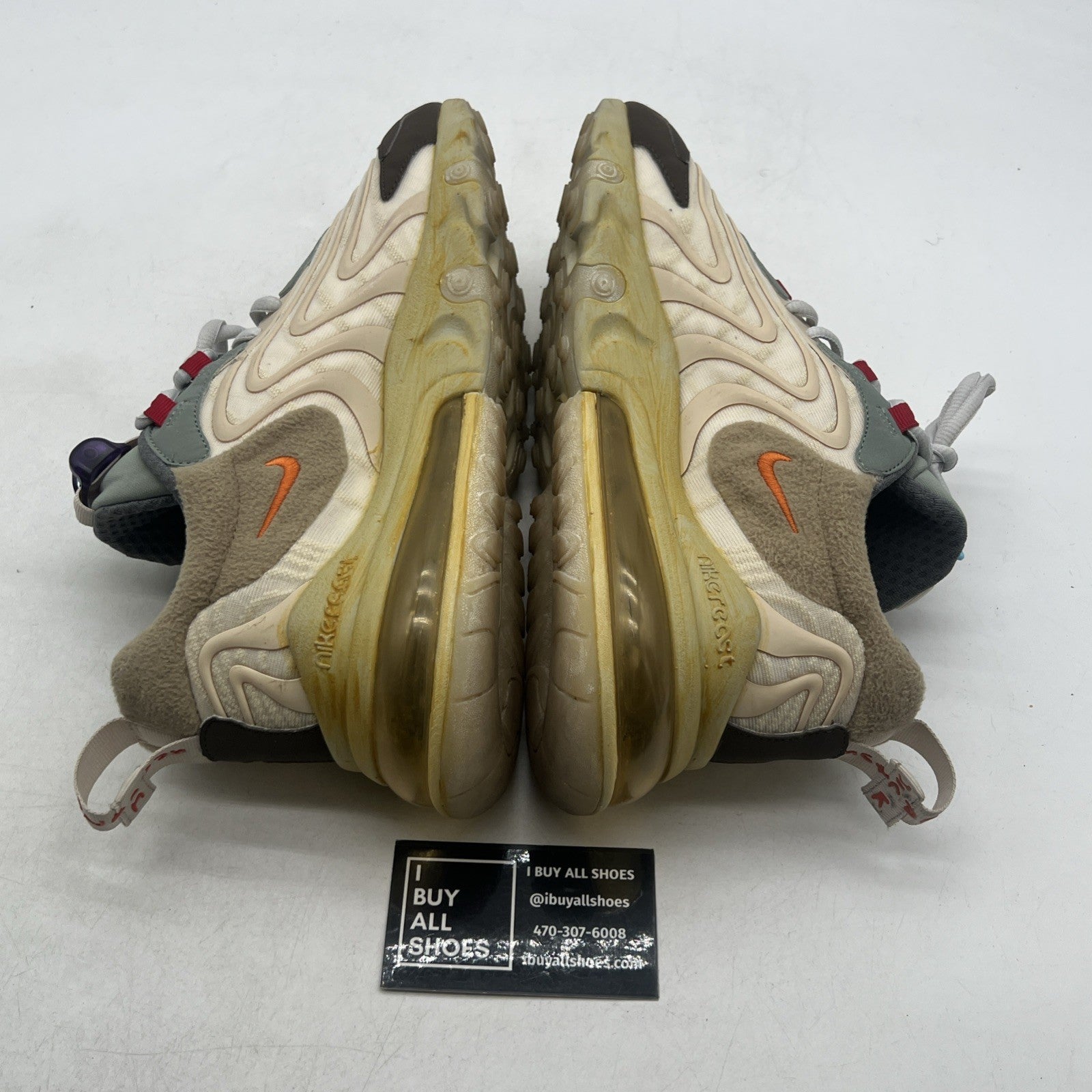 Size 9.5 - Travis Scott x Nike Air Max 270 React ENG Cactus Trails (CT2864-200)