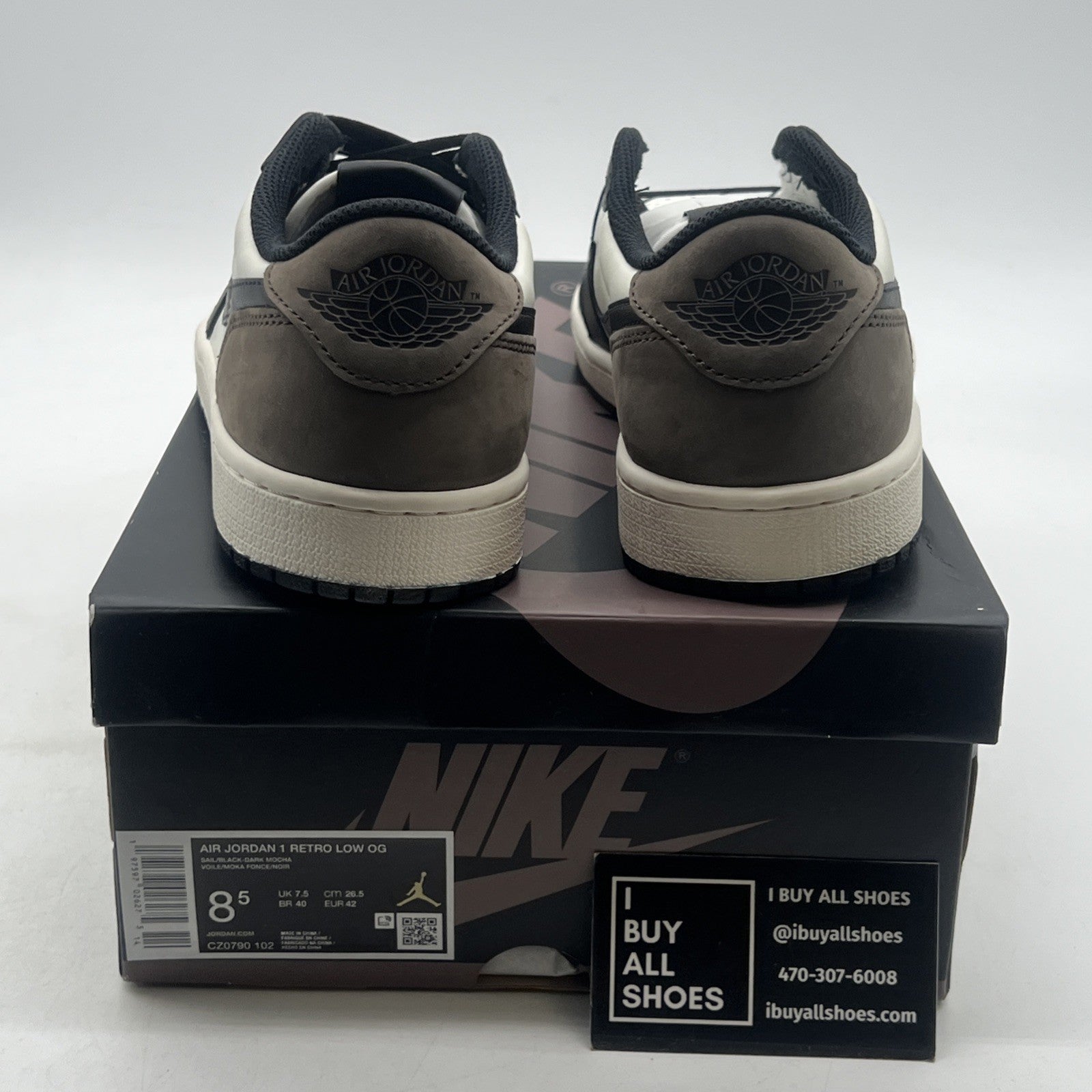 Size 8.5 - Air Jordan 1 Retro OG Low Mocha (CZ0790-102)