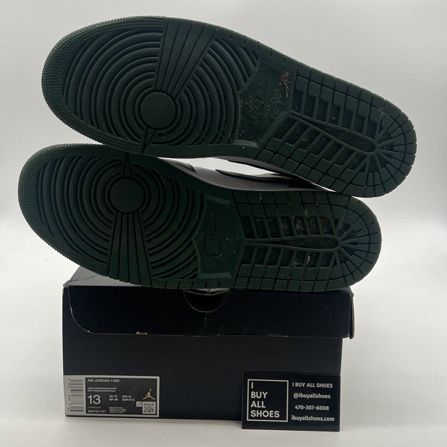 Size 13 - Air Jordan 1 Mid Sonics (554724-371)