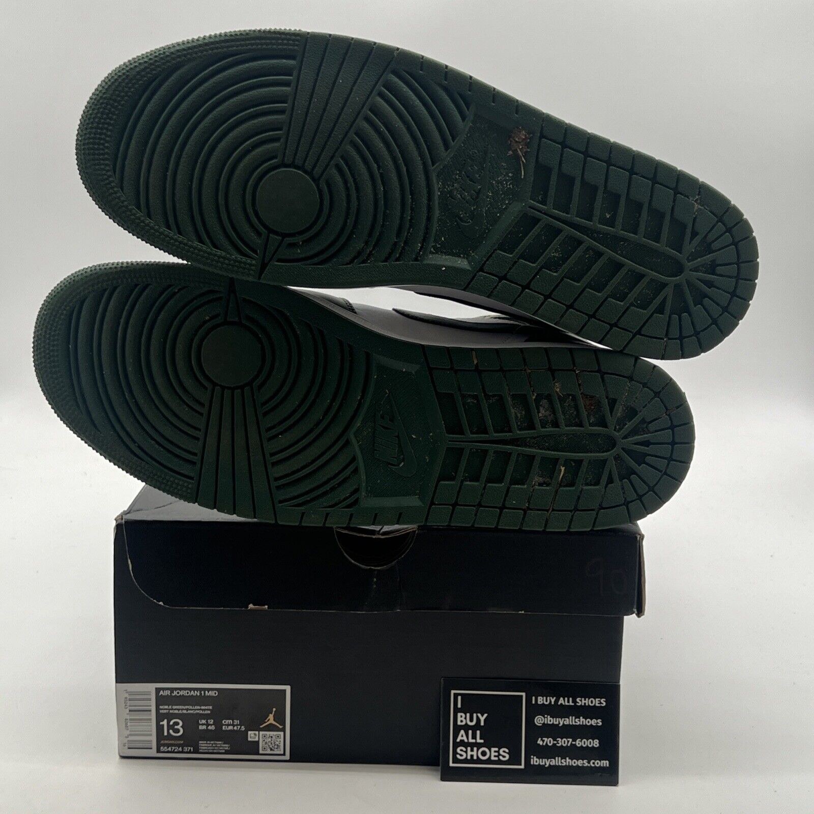 Size 13 - Air Jordan 1 Mid Sonics (554724-371)