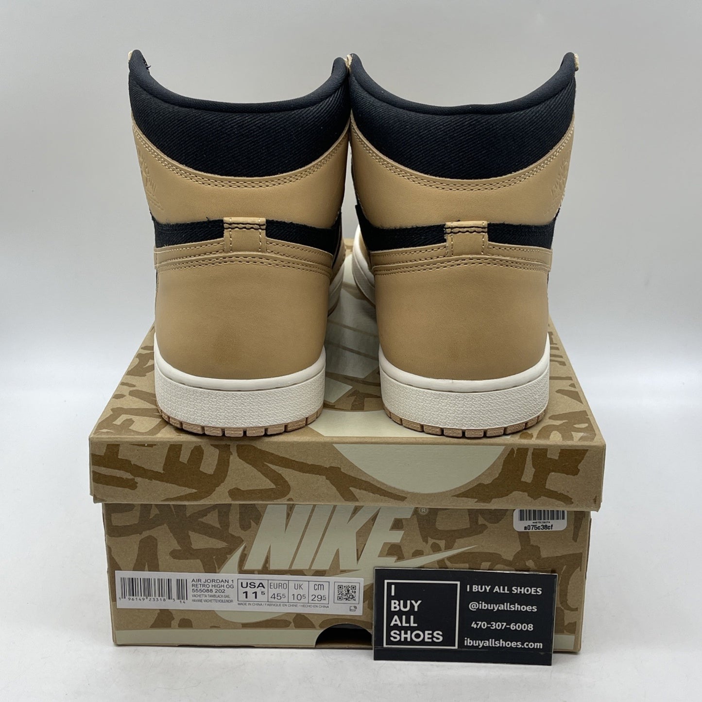 Size 11.5 - Air Jordan 1 Retro High OG Heirloom 2022 (555088-202)