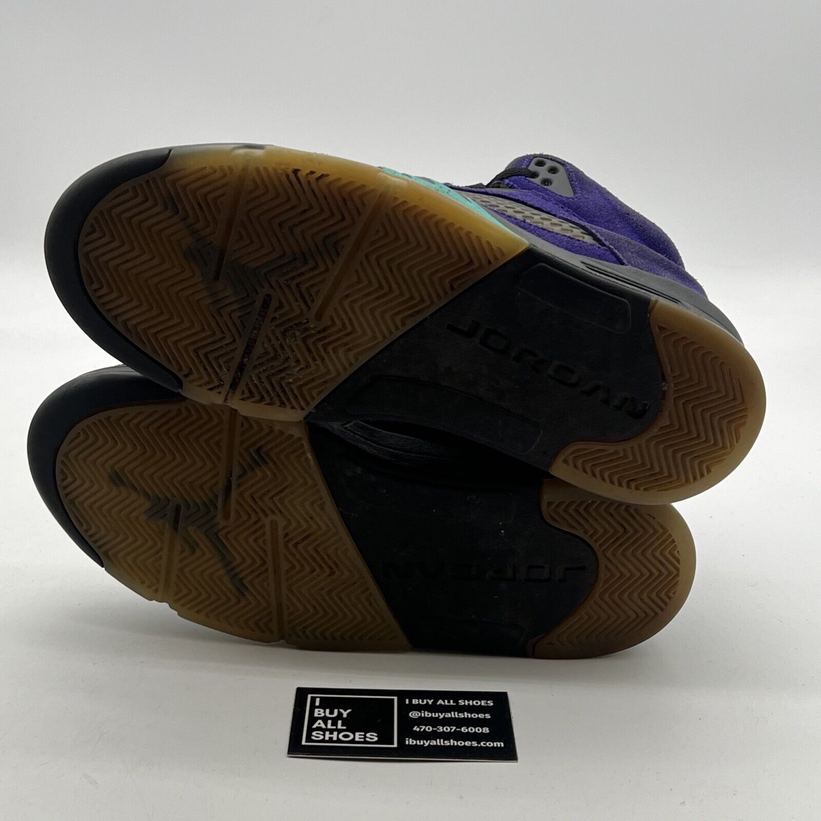 Size 9.5 - Air Jordan 5 Retro Alternate Grape 2020 (136027-500)