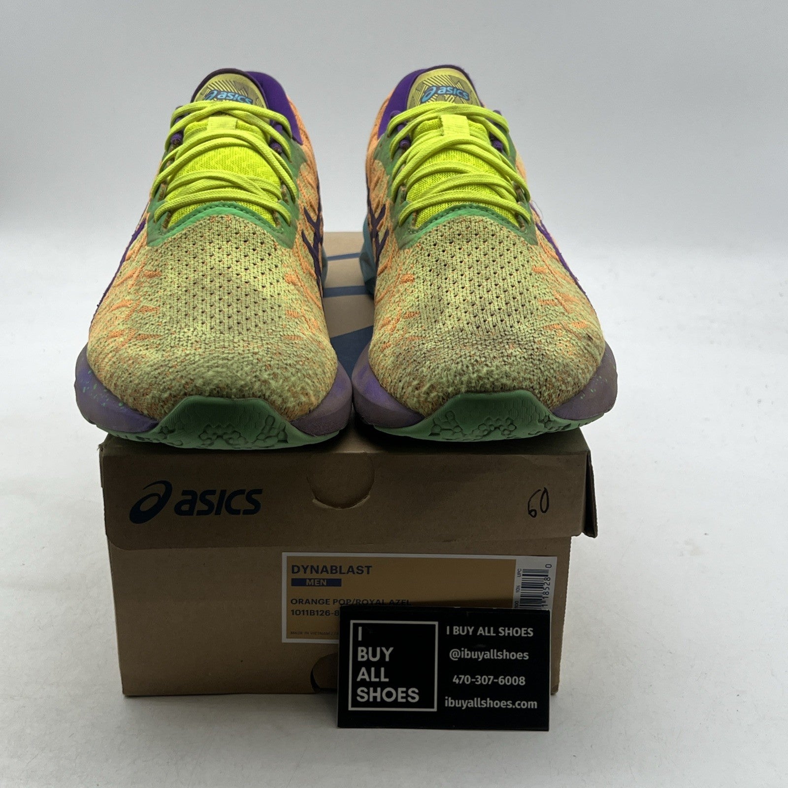 Size 10.5 - Asics DynaBlast Orange Pop Azel (1011B126-800)