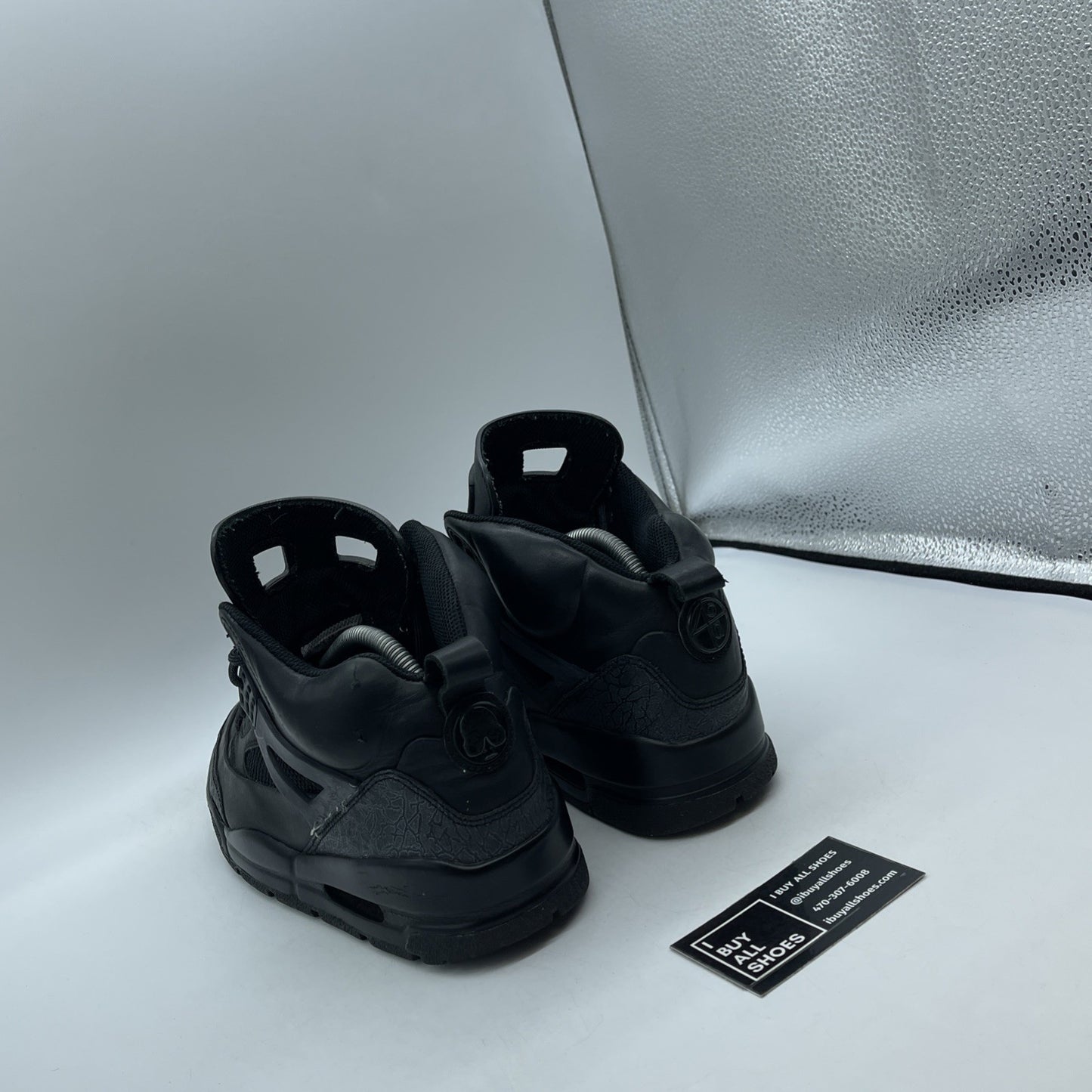 Size 9 - Air Jordan Spizike Winterized Black Anthracite 2009 (375356-001)