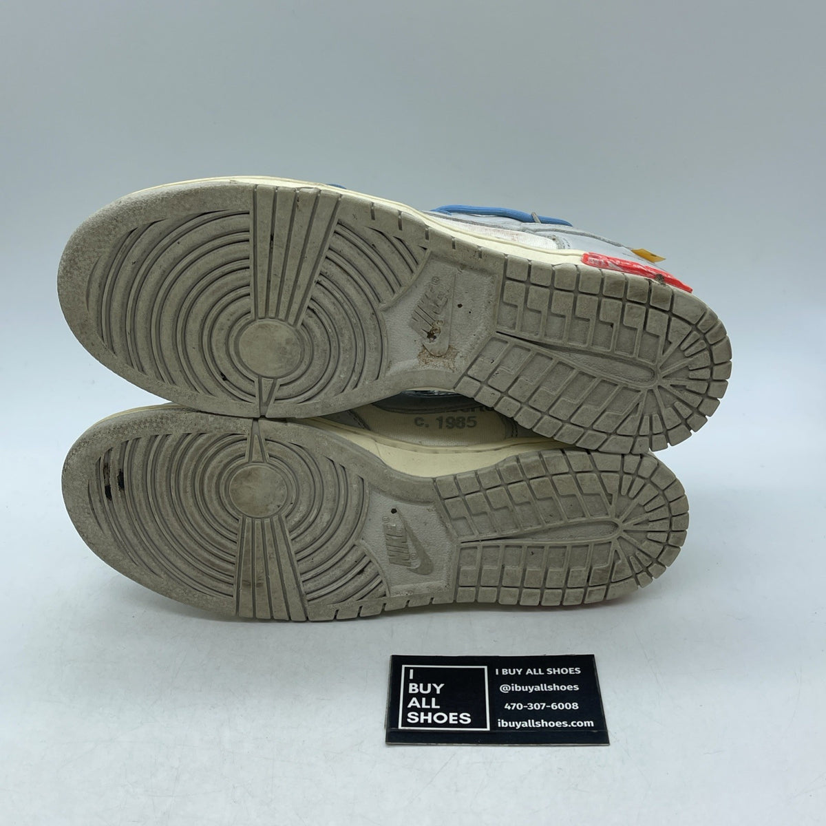 Size 8 - Off-White x Nike Dunk Low Lot 05 of 50 (DM1602-113)