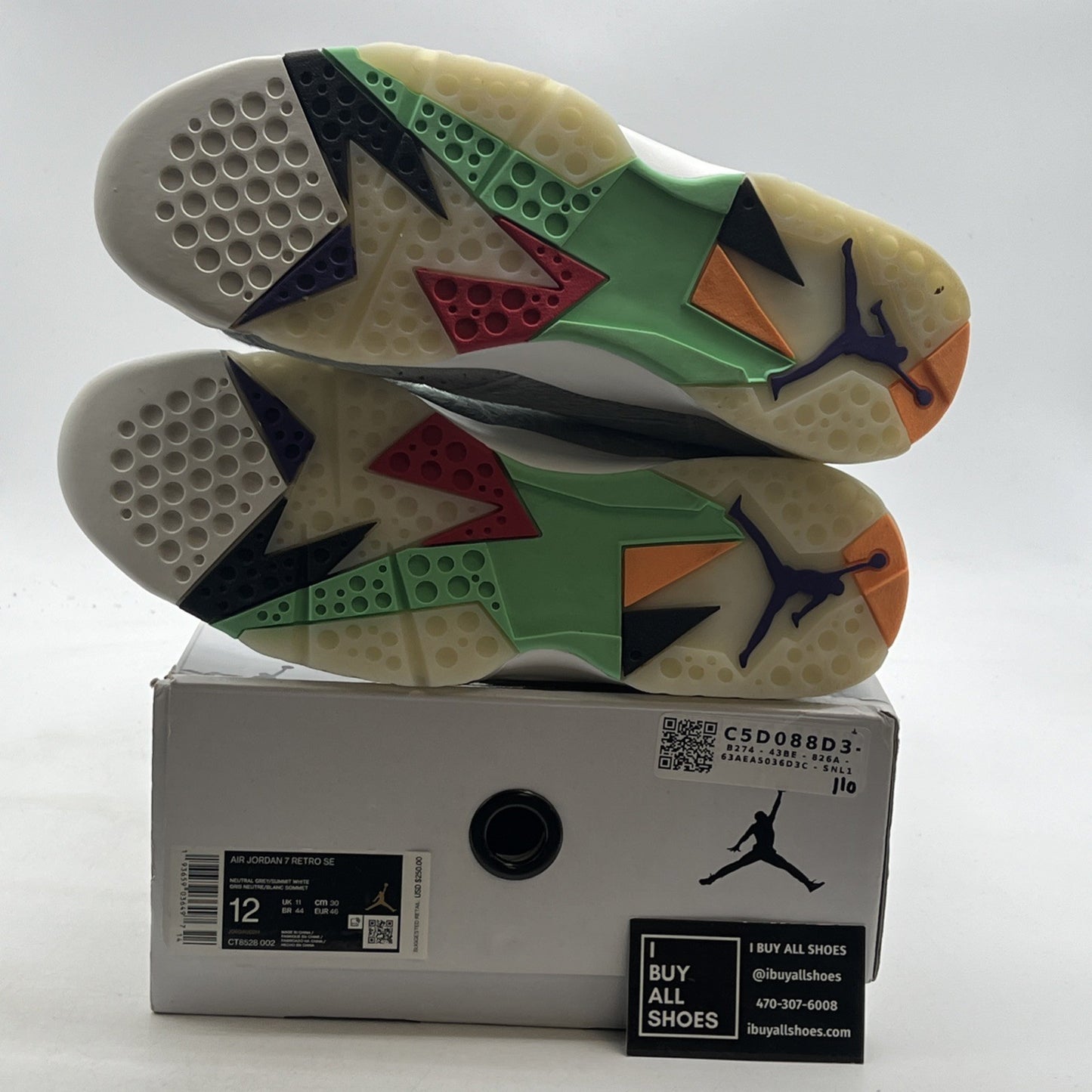 Size 12 - Air Jordan 7 Retro SE Hare 2.0 (CT8528-002)