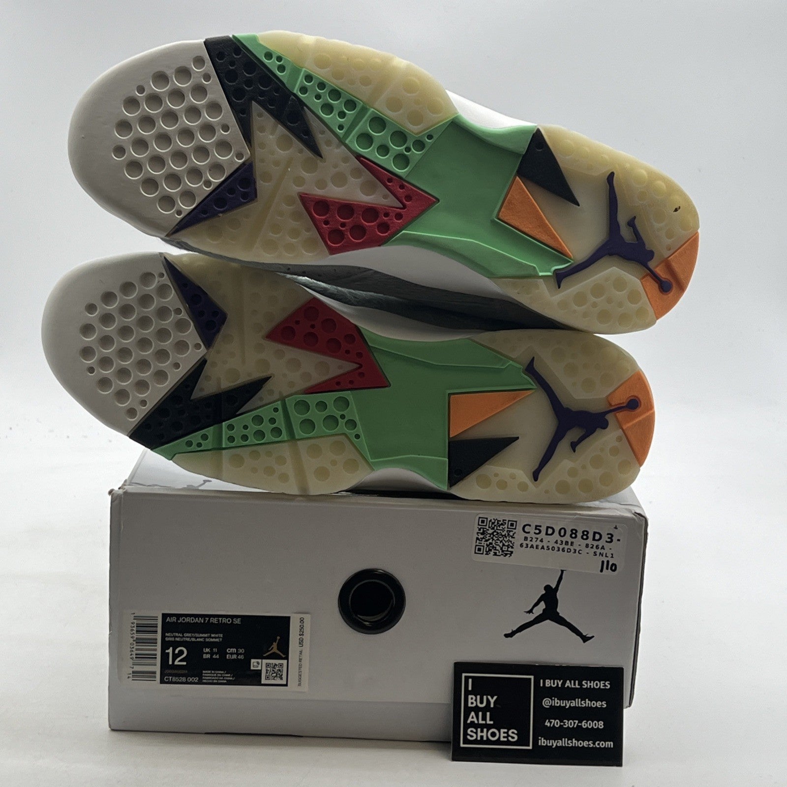 Size 12 - Air Jordan 7 Retro SE Hare 2.0 (CT8528-002)