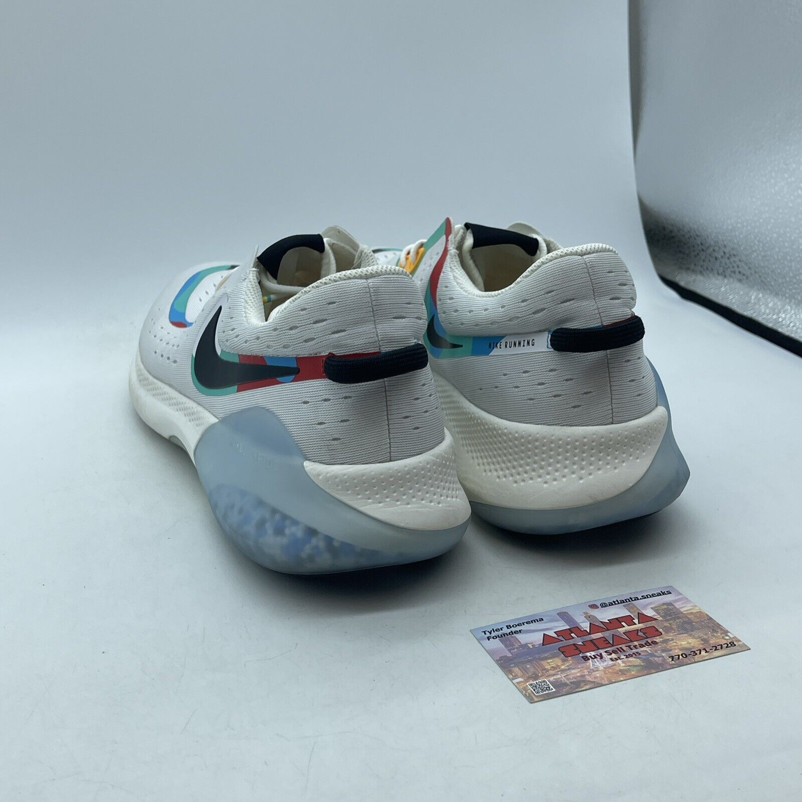 Size 12.5 - Nike Joyride Dual Run A.I.R. White Blue Suede Leather (CV9304-100)