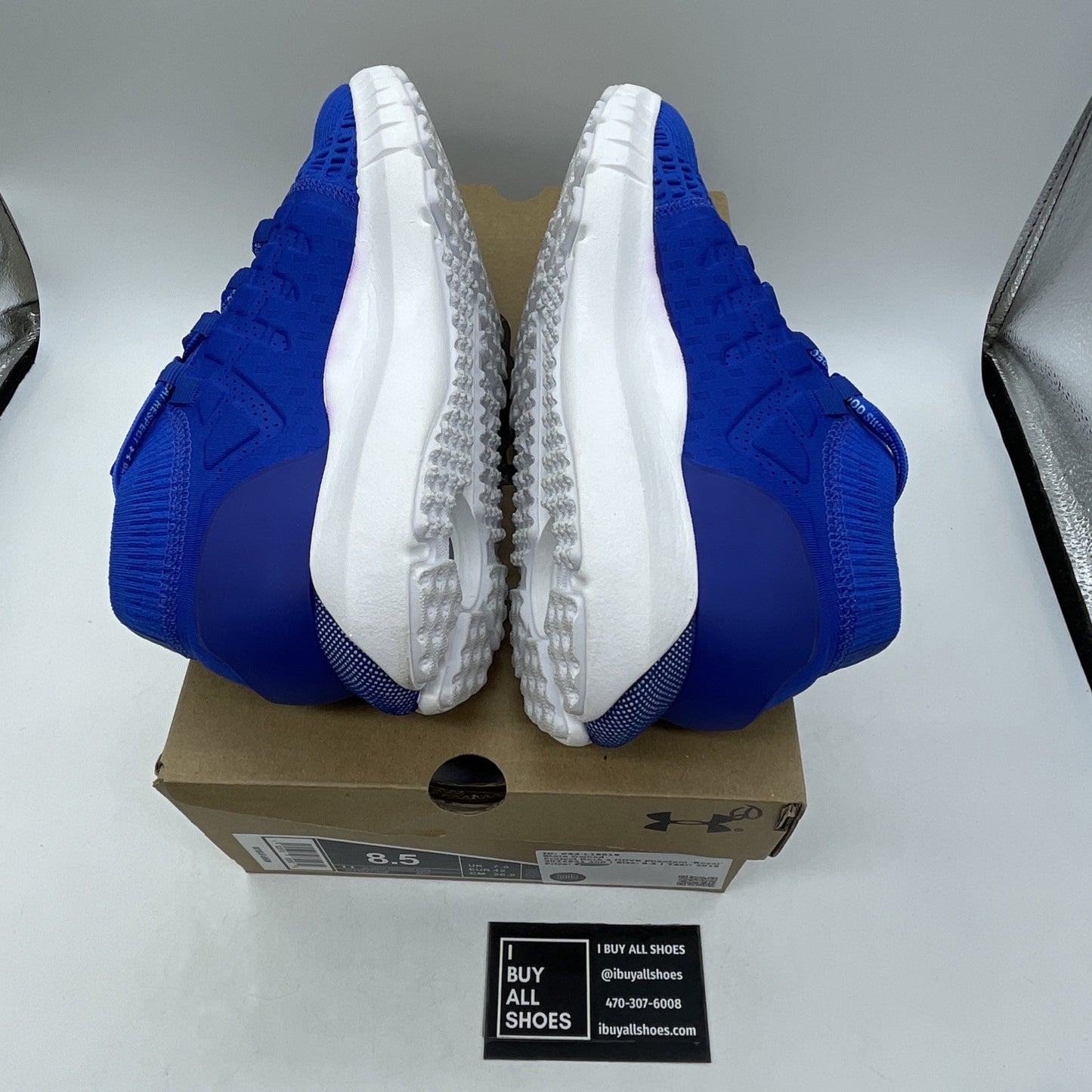 Size 8.5 - Under Armour Project Rock x HOVR Phantom Royal (3022541-400)