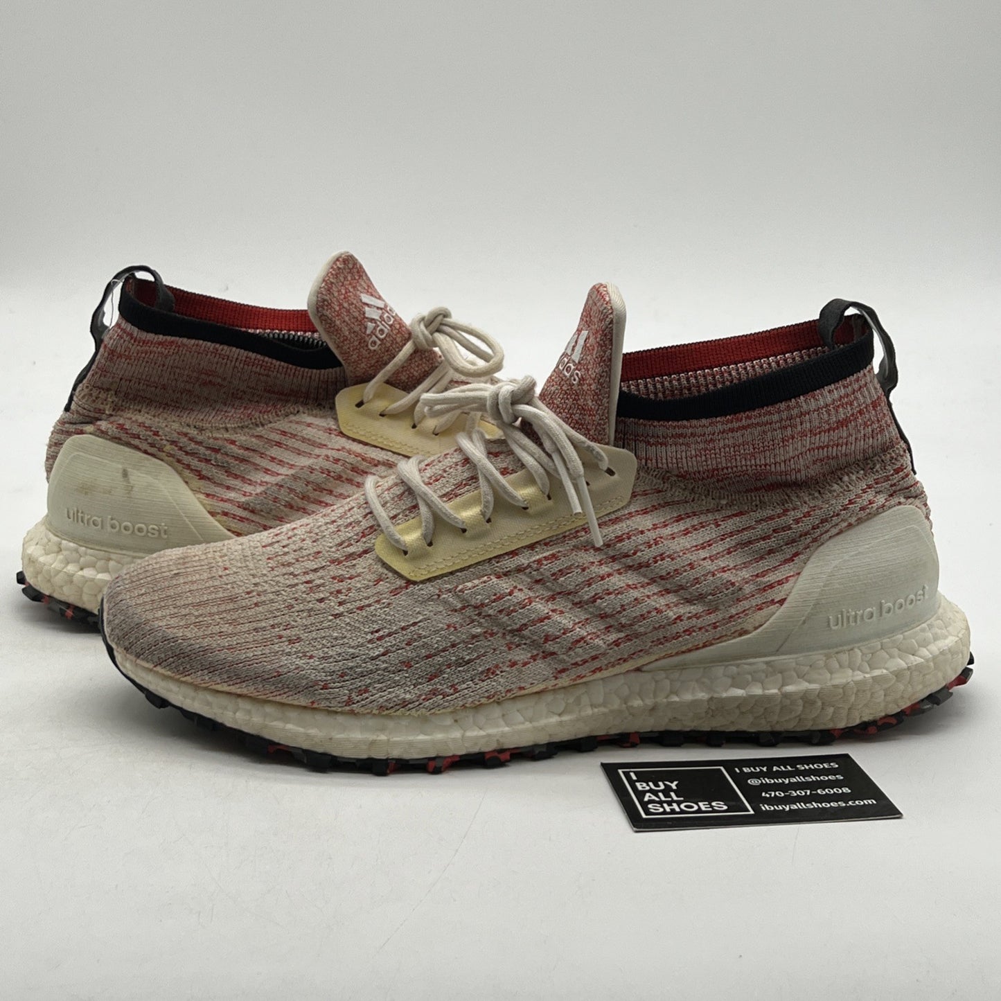 Size 11.5 - adidas UltraBoost All Terrain Candy Cane (B37699)