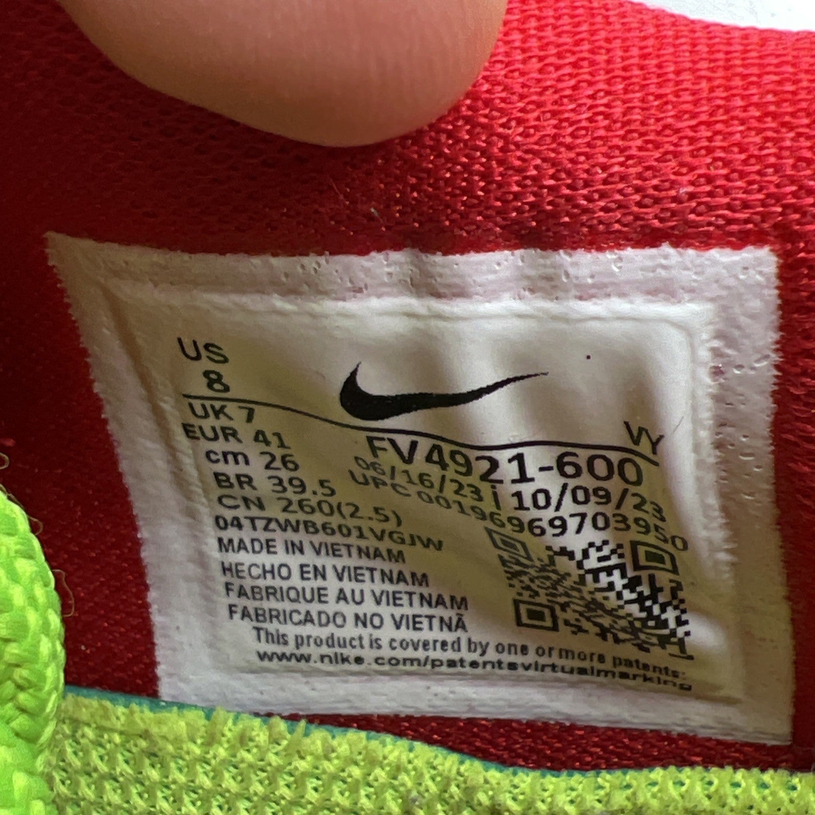 Size 8 - Nike Kobe 6 Protro Low Reverse Grinch (FV4921-600)