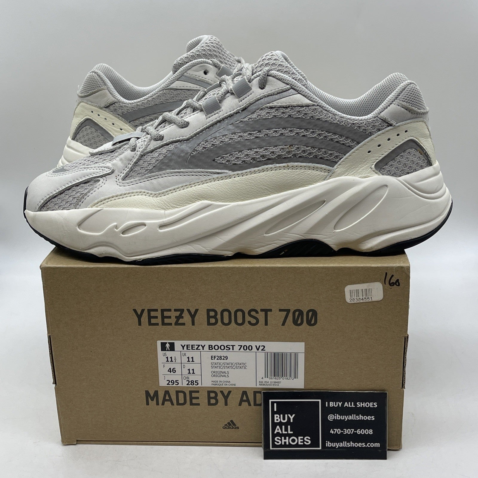 Size 11.5 - adidas Yeezy Boost 700 V2 Low Static (EF2829)