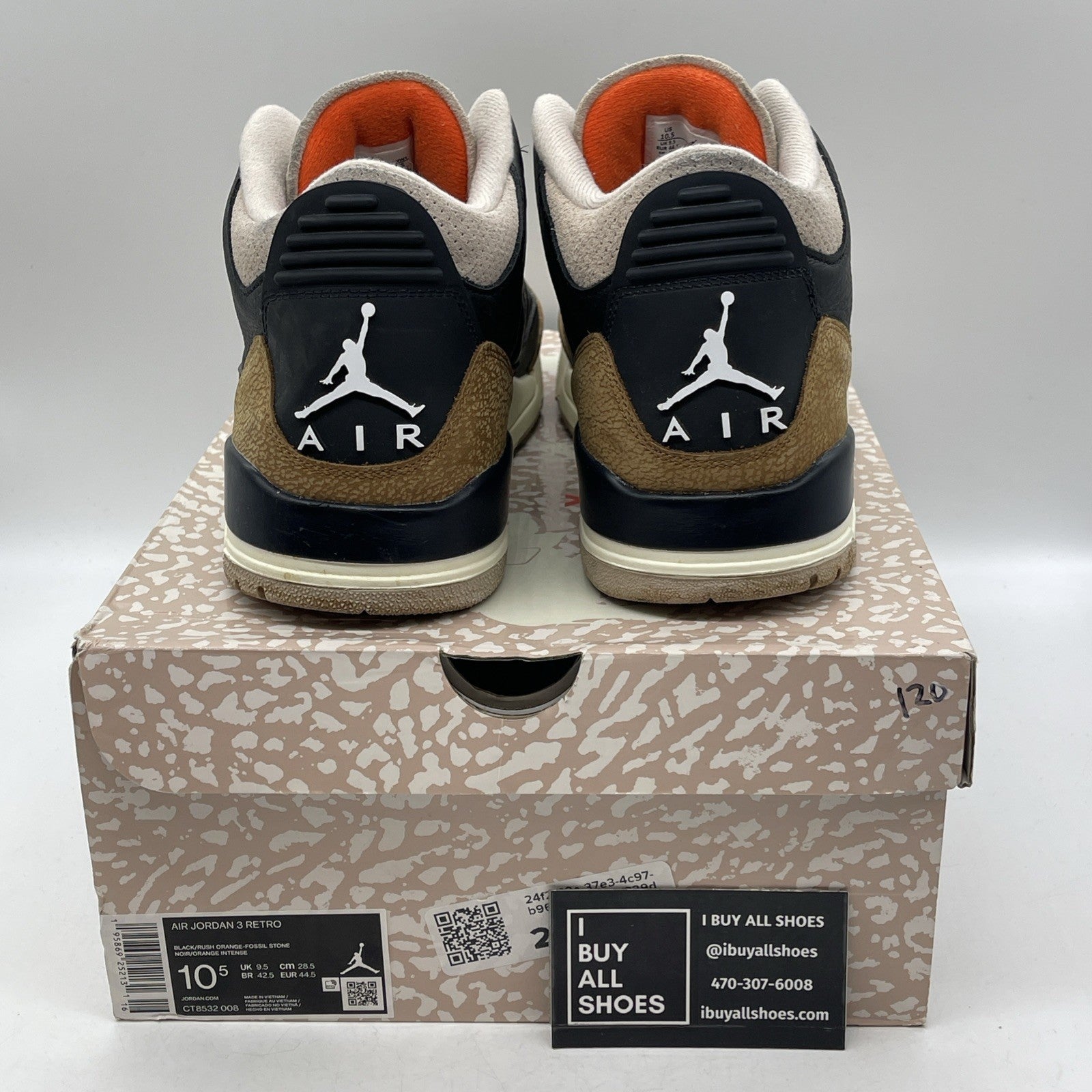 Size 10.5 - Air Jordan 3 Retro Mid Desert Elephant (CT8532-008)