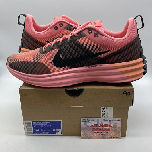 Size 11 - Nike Lunar Roam Premium Pink Gaze Black Suede Leather (HF4314-699)