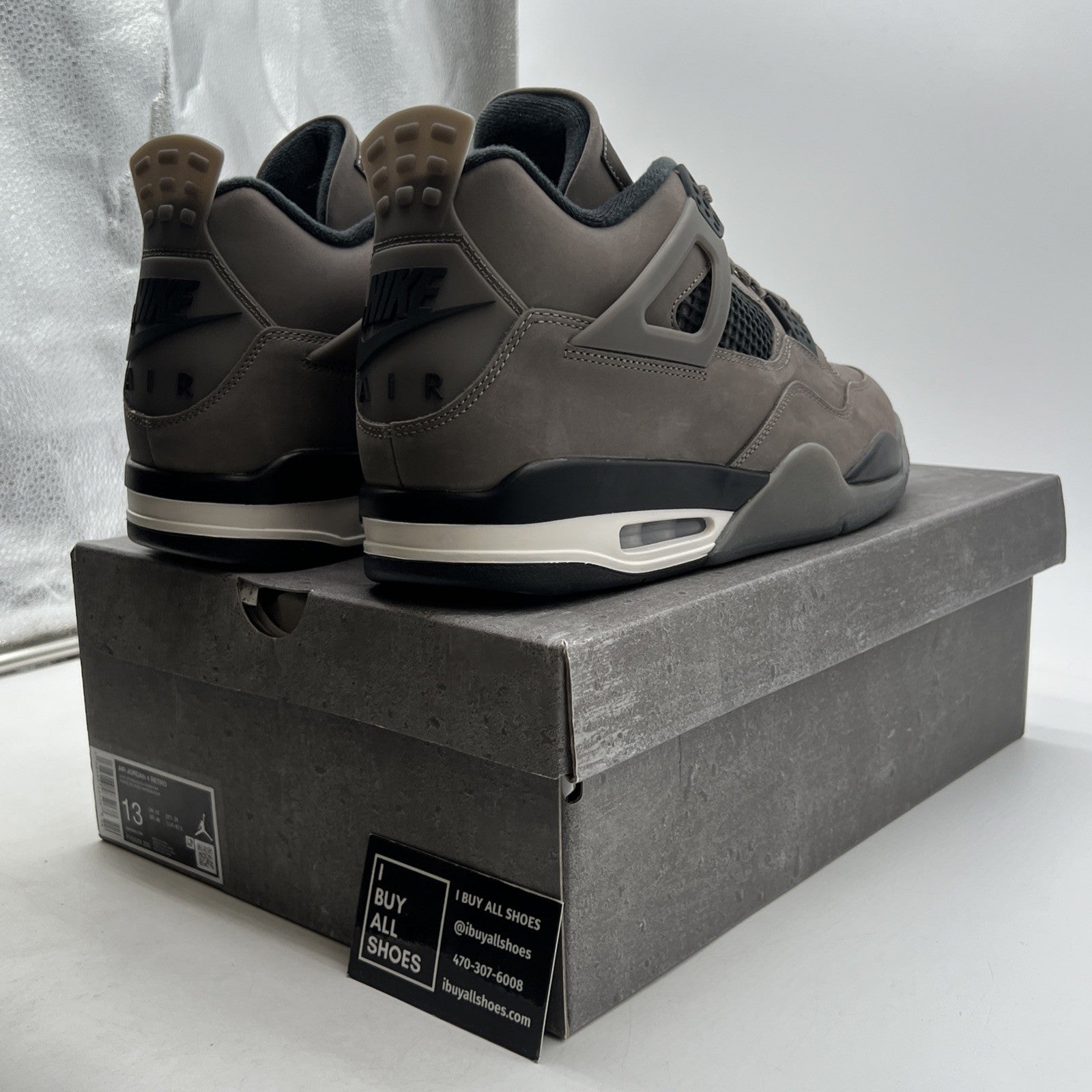 Size 13 - Air Jordan 4 Retro Cave Stone (FV5029-200)