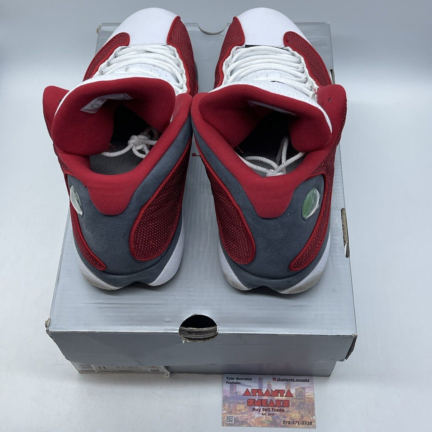 Size 11 - Jordan 13 Red/White Gray - (DJ5982600)