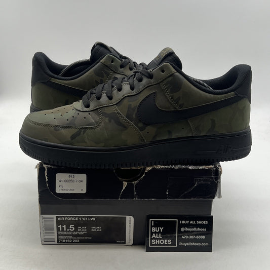 Size 11.5 - Nike Air Force 1 '07 LV8 Low Reflective Camo (718152-203)