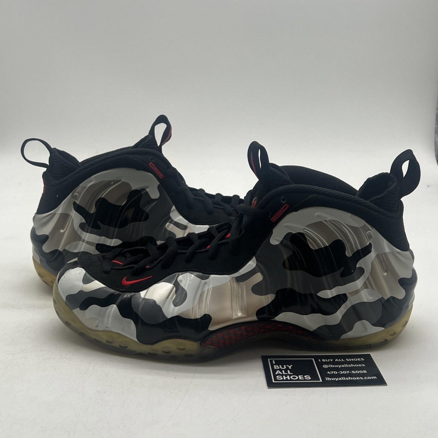 Size 11 - Nike Air Foamposite One PRM Fighter Jet (575420-001)