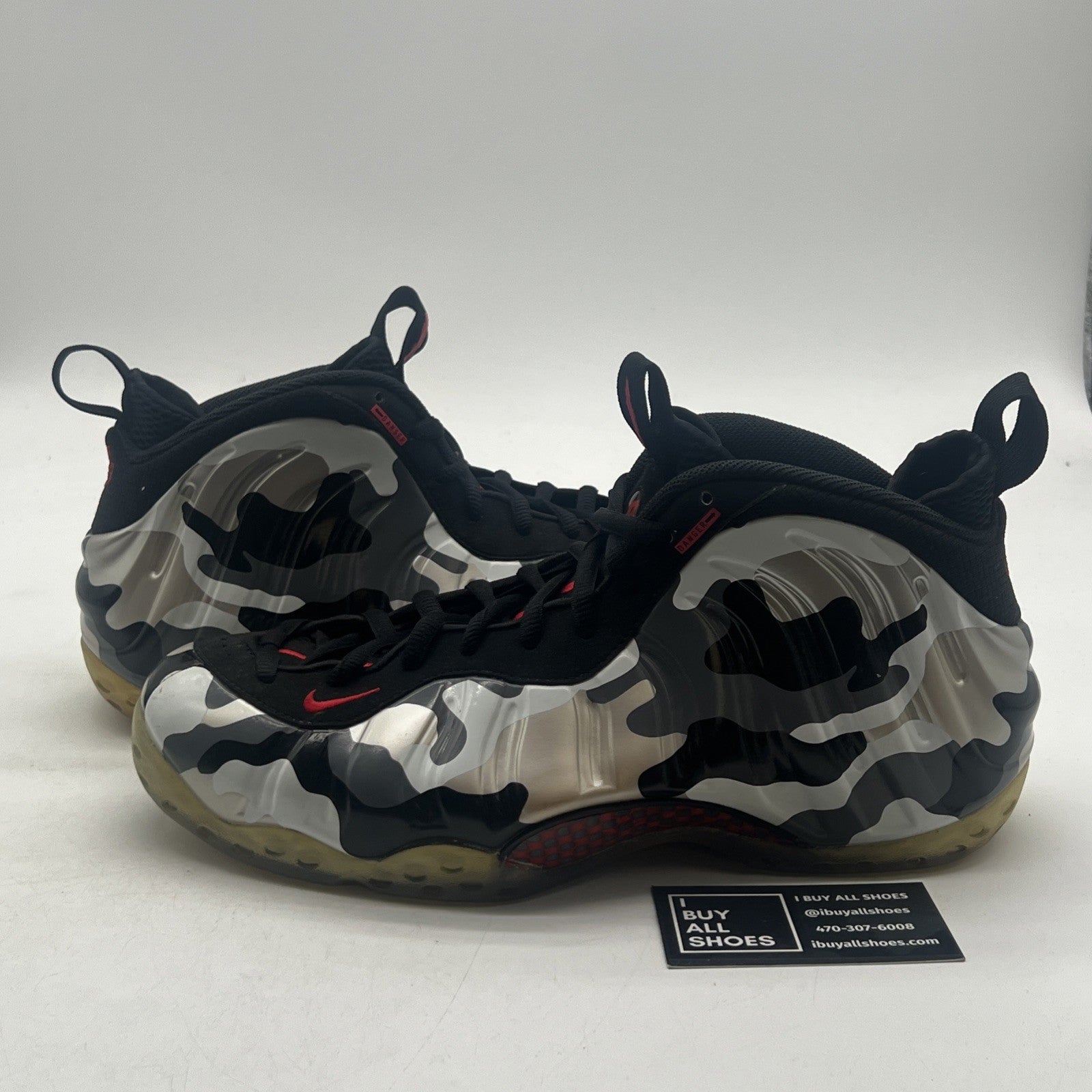 Size 11 - Nike Air Foamposite One PRM Fighter Jet (575420-001)