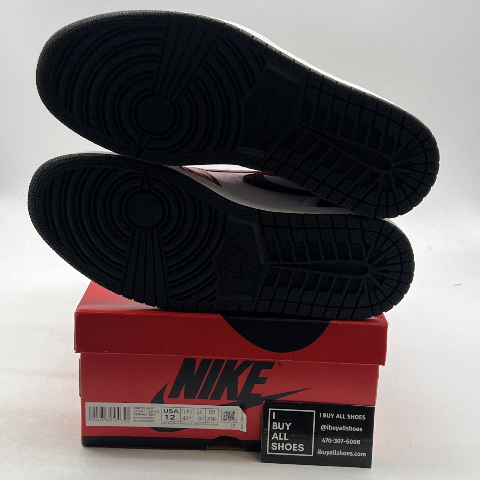Size 12 - Air Jordan 1 Retro OG High Satin Red W (CD0461-601)