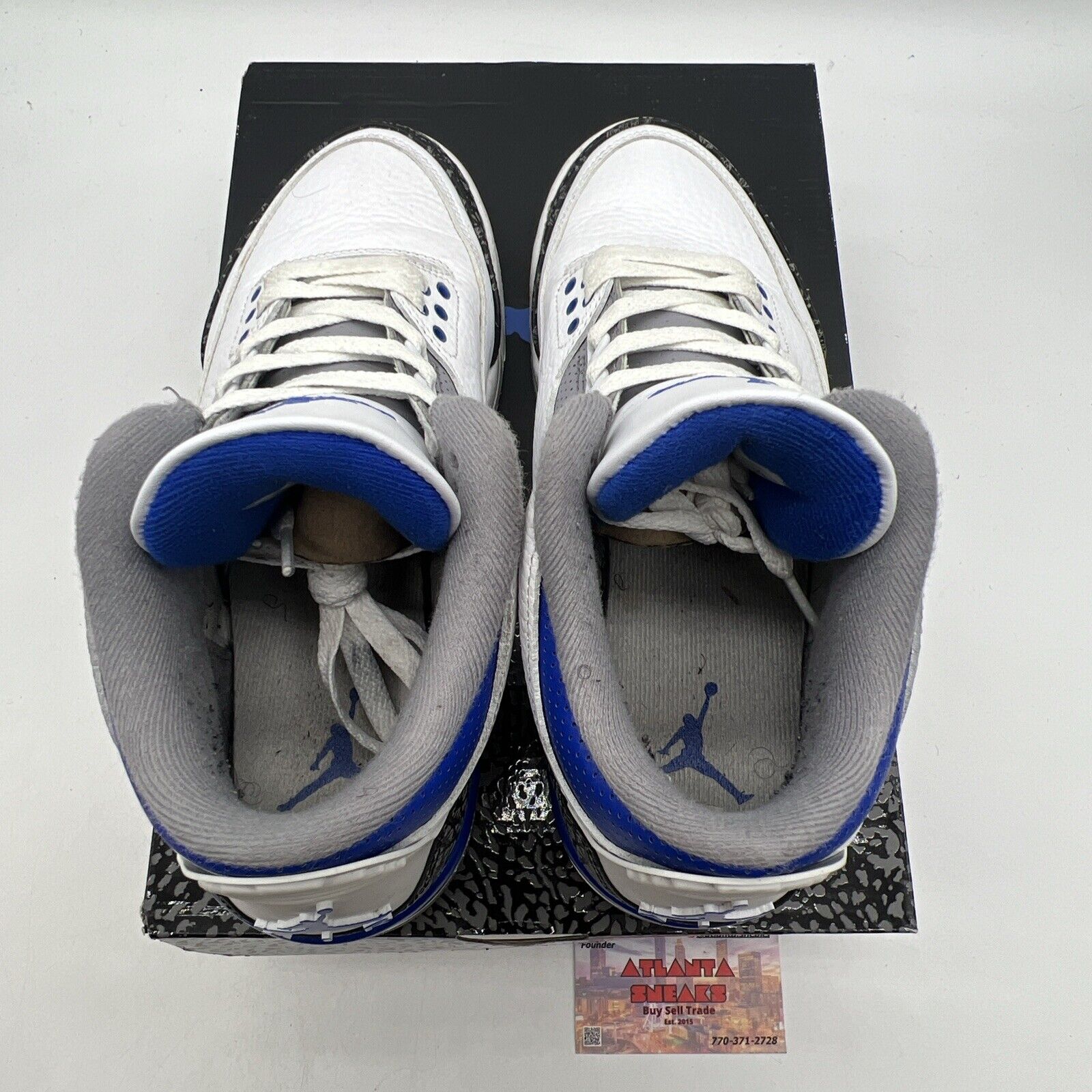 Size 7.5 - Jordan 3 Retro Mid Racer Blue White Black (CT8532-145)