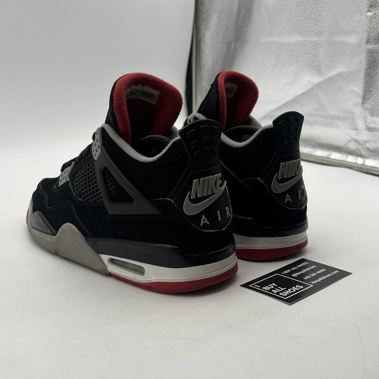 Size 8.5 - Air Jordan 4 Retro OG Mid Bred 2019 (308497-060)