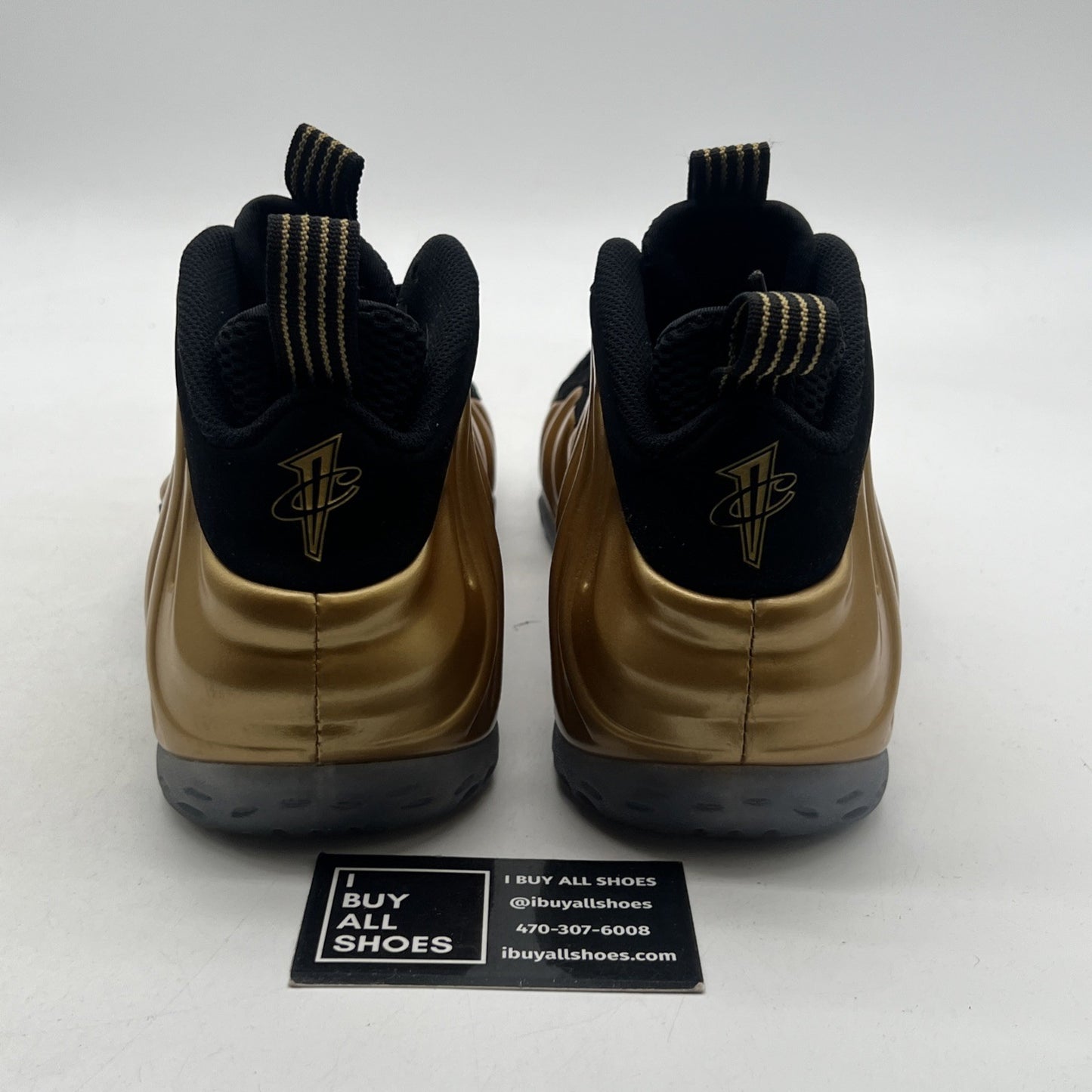 Size 9.5 - Nike Air Foamposite One Metallic Gold (314996-700)