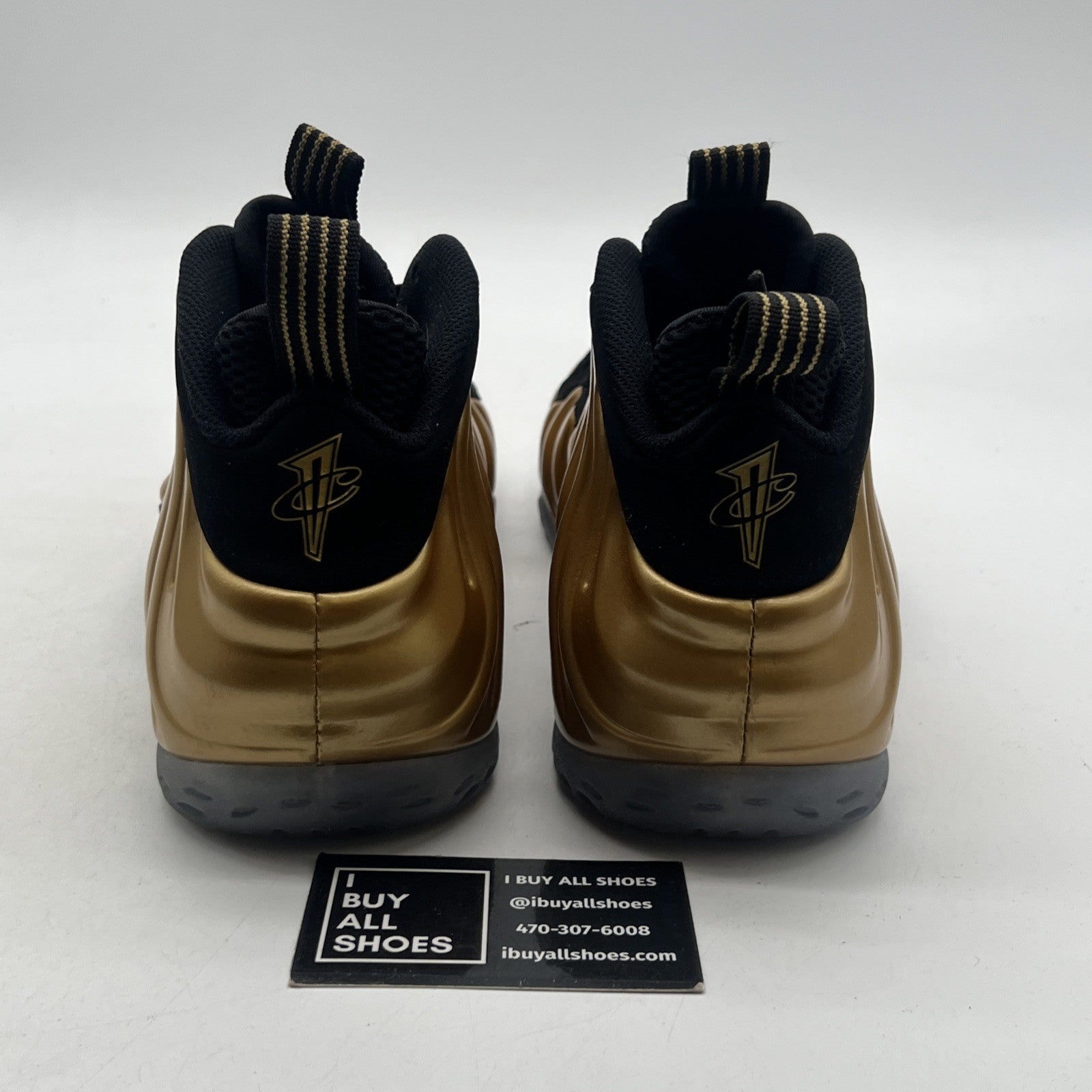 Size 9.5 - Nike Air Foamposite One Metallic Gold (314996-700)