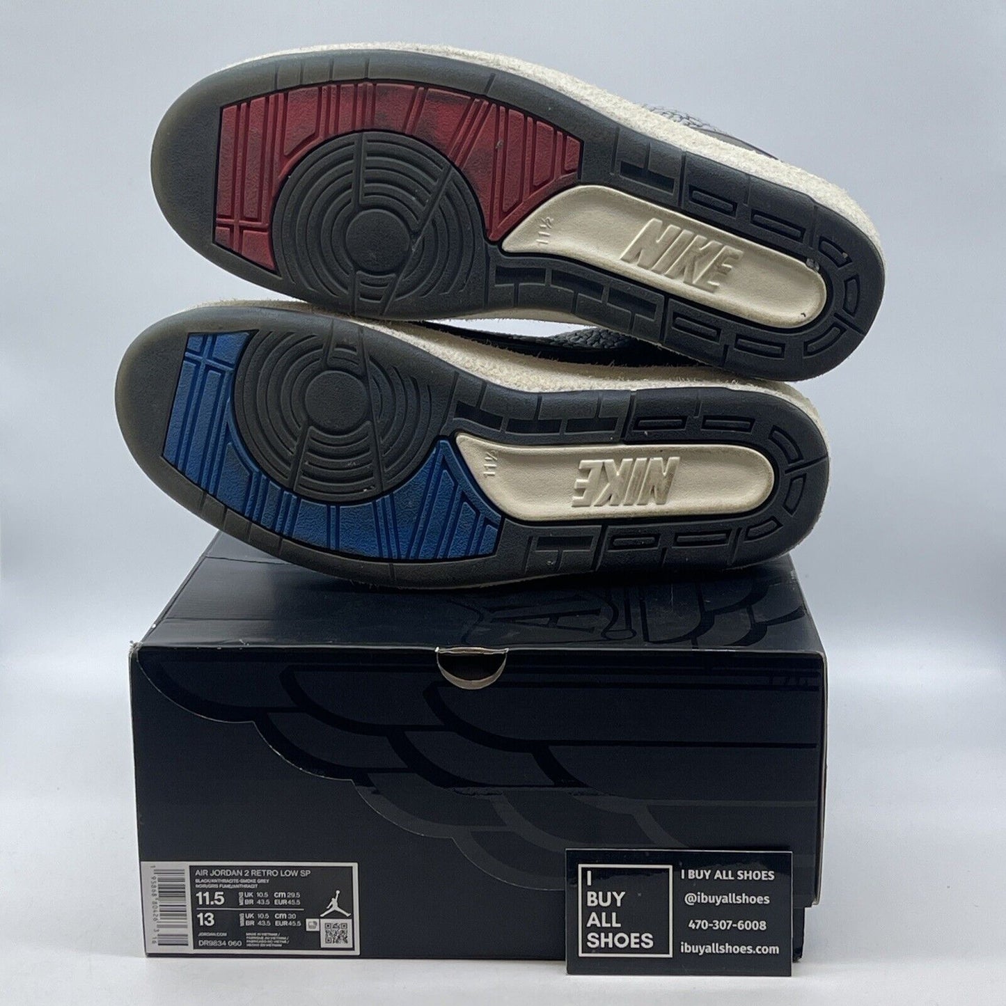 Size 11.5 - Air Jordan 2 Retro SP Low Responsibility Suede Leather (DR9834-060)