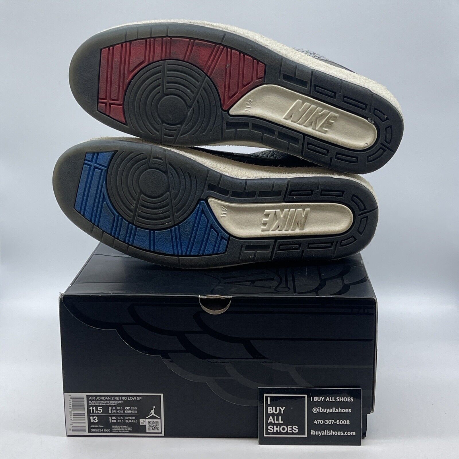 Size 11.5 - Air Jordan 2 Retro SP Low Responsibility Suede Leather (DR9834-060)