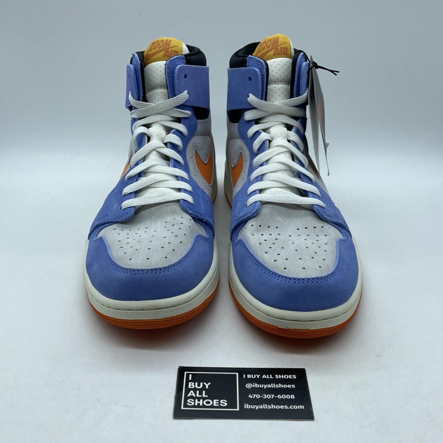 Size 13 - Air Jordan 1 Zoom Comfort 2 High Royal Pulse Alpha Orange (DV1307-184)