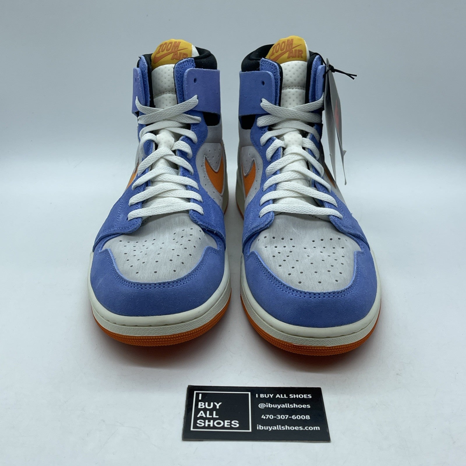Size 13 - Air Jordan 1 Zoom Comfort 2 High Royal Pulse Alpha Orange (DV1307-184)